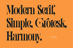 Ratib Modern Serif Font