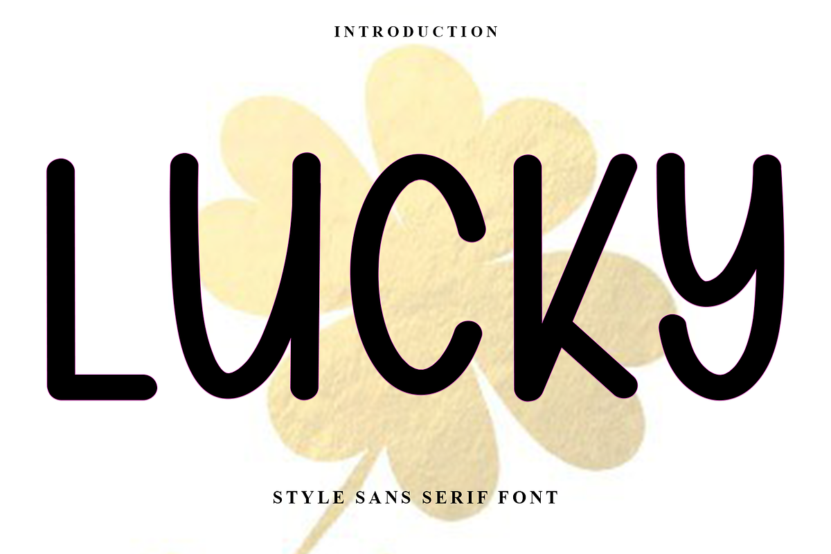Lucky, a Script Font by FreshTypeINK (Photo 1 of 6)