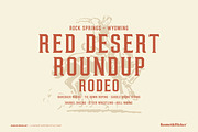 The Vintage Style Three Font Bundle, a Serif Font by Komet & Flicker (Thumbnail 6 of 15)