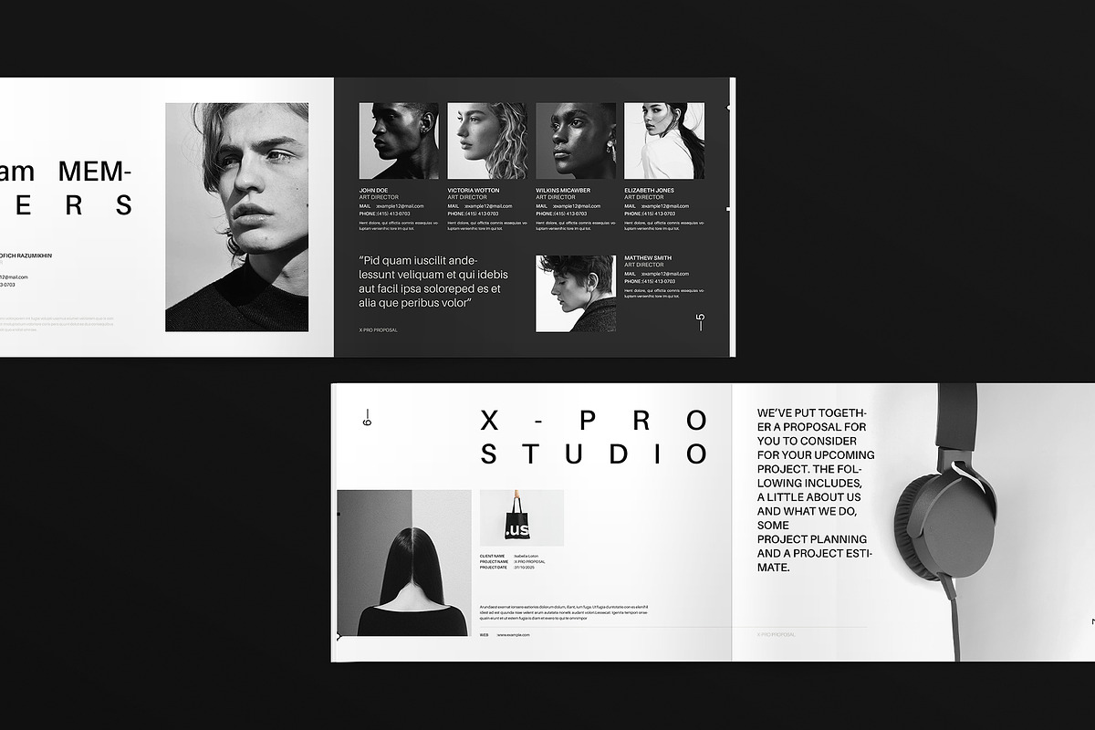 Minimalism Proposal Landscape Design, a Brochure Template by ArtisanaAura (Photo 4 of 13)