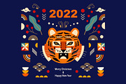 New Year & Christmas collection, a Seasonal Illustration by MoleskoStudio (Thumbnail 12 of 38)