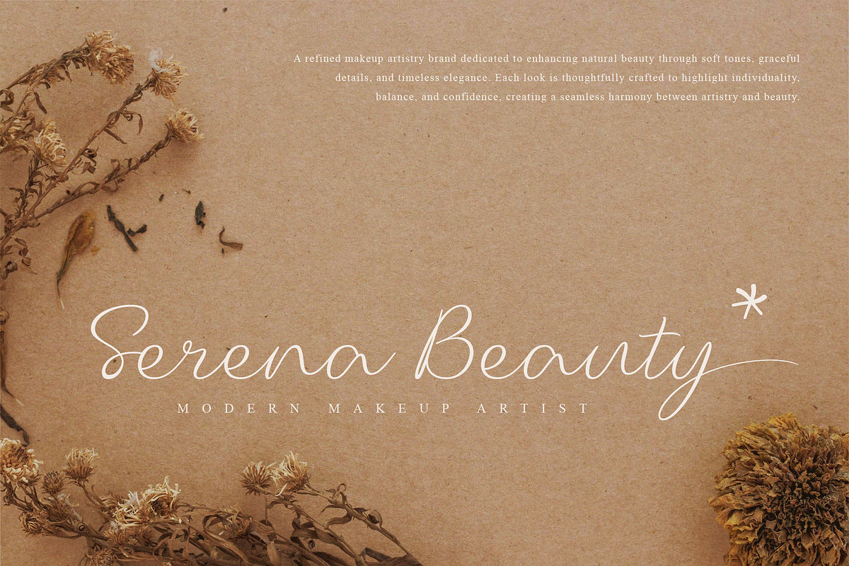 Mellonia – Script Font, a Script Font by Almeera Std (Photo 4 of 10)