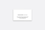 Shore Business Card, a Business Card Template by Amber Meyer Studio (Thumbnail 3 of 3)
