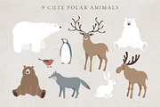 Charming Christmas card, map creator, a Seasonal Illustration by Tabita's shop (Thumbnail 5 of 15)