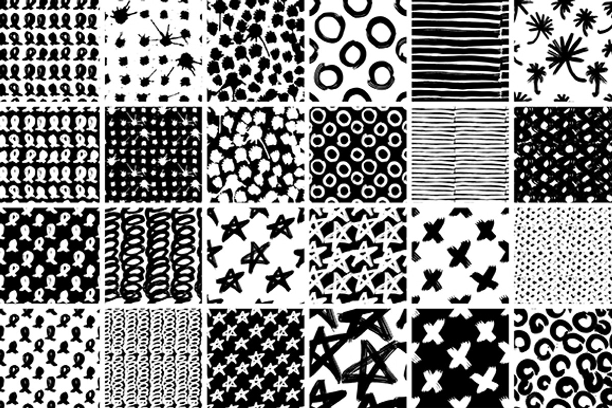 150 INK patterns, a Pattern Graphic by Tanya Akhmett (Photo 5 of 8)