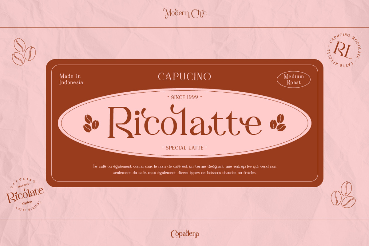 Copadena, a Serif Font by kerismaker (Photo 11 of 12)