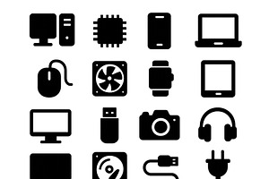 Collection of electronic device, an Object Illustration by ZinetroN