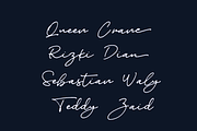 Silen - Stylish signature font, a Handwritten Font by alphArtype (Thumbnail 6 of 11)