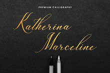 Katherina Marceline Calligraphy Font