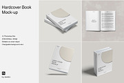 Hardcover Book Mockup, a Books & Magazine Mockup by Jestdio (Thumbnail 1 of 8)