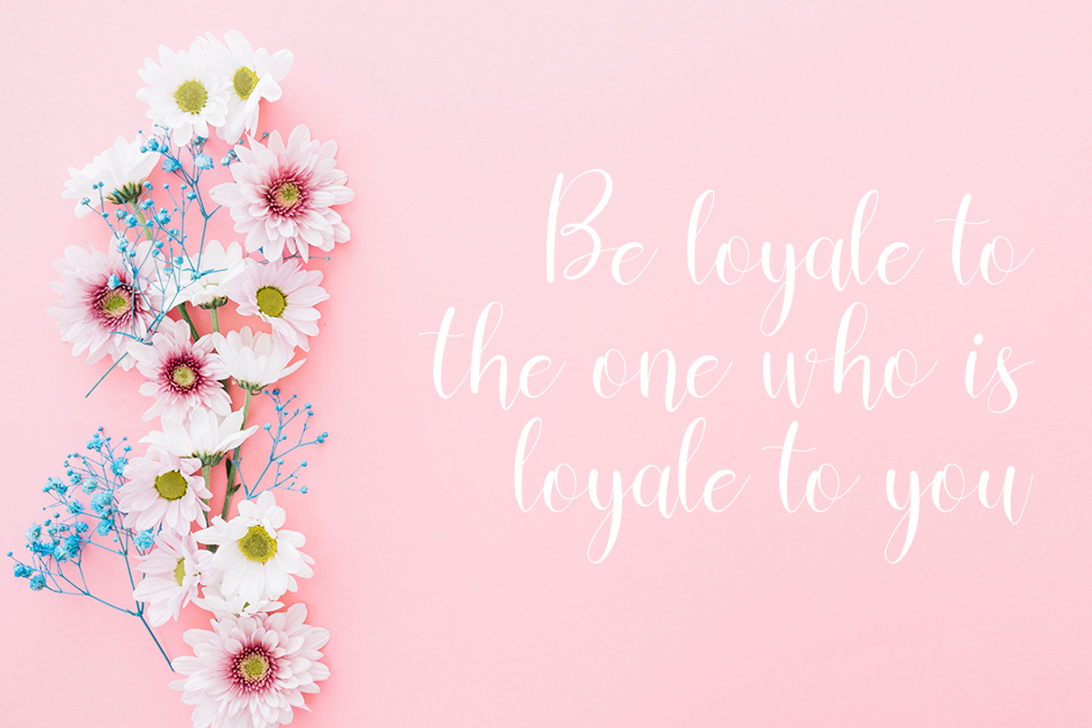 Vessia a lovely script font preview 7