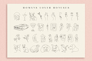 Roman Lover, a Serif Font by alit design (Thumbnail 17 of 19)