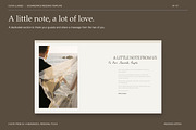 Squarespace Website for Weddings, a Squarespace Template by Layl Atelier (Thumbnail 4 of 8)