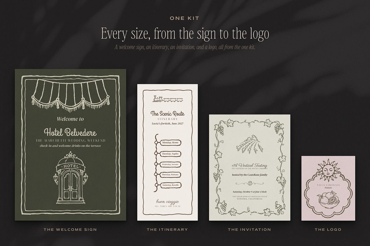 Vacation Invitation Creator Bundle, an Object Graphic by The October Creative (Photo 6 of 18)