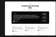 Ai Content Generation Website Figma, a Landing Page Template by Hammad Arif (Thumbnail 5 of 5)