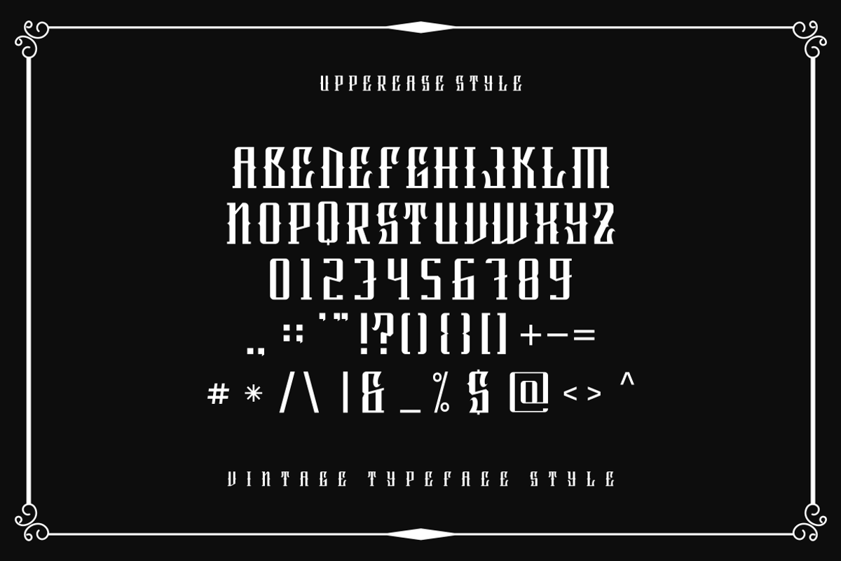 The Zetres Font, a Blackletter Font by majesticlogo (Photo 5 of 6)