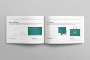 Brand Guidelines Template Landscape