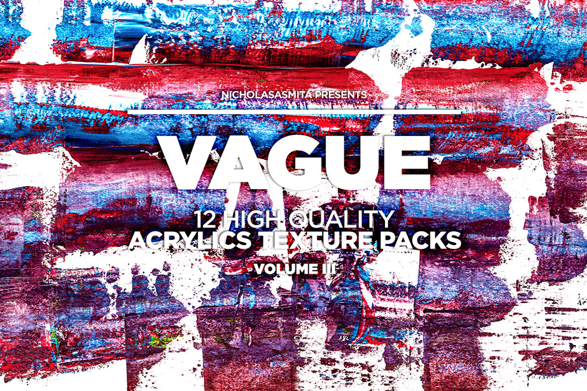 Vague III: 12 Acrylics Textures, a Texture Graphic by nicholasasmita (Photo 5 of 11)