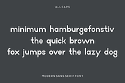 Gigda modern sans serif font, a Sans Serif Font by alanwarstd (Thumbnail 5 of 5)