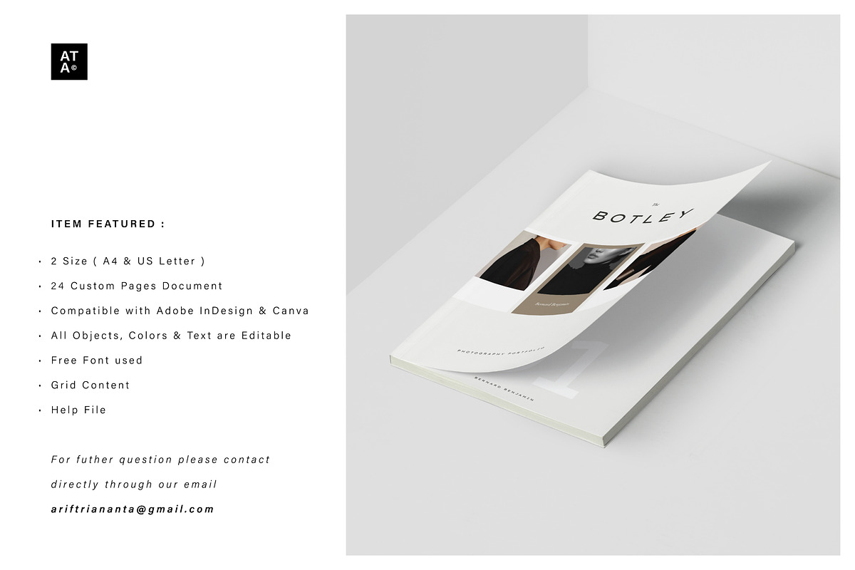 BOTLEY Creative Portfolio, a Magazine Template by Arif Tri Ananta (Photo 13 of 14)