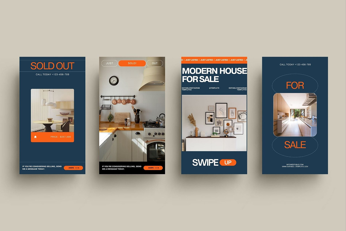 140 Luxury Real Estate Template, a Social Media Template by Prapti Design (Photo 7 of 12)