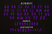 Shock Scream Horror Display Font, a Blackletter Font by dansdesign (Thumbnail 2 of 8)