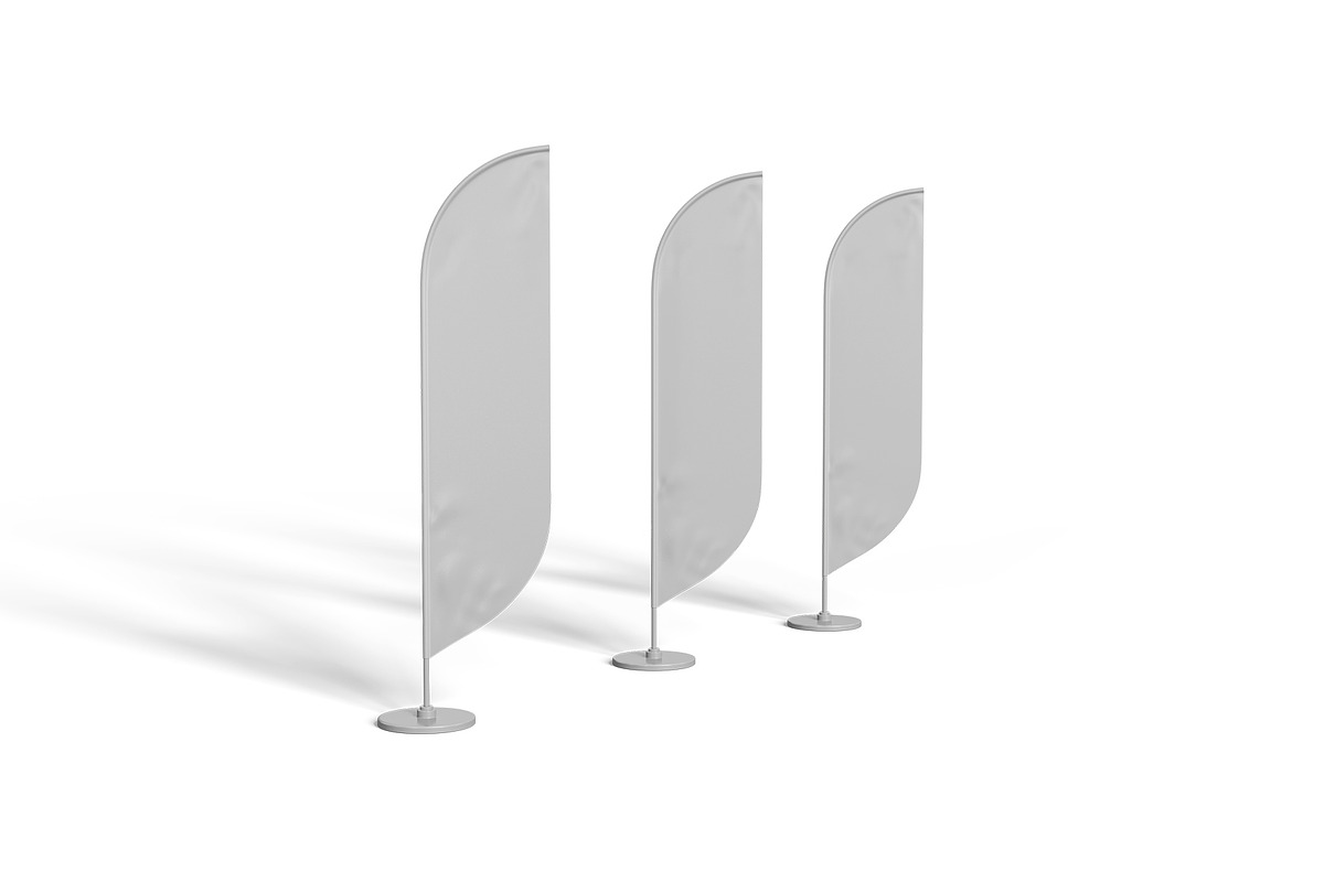 Flag Mockup, an Advertising Mockup by mockupbuys (Photo 7 of 26)