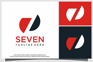 seven logo design