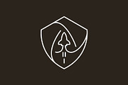 Shield and Rocket Logo, a Branding & Logo Template by Buqancreative (Thumbnail 2 of 2)
