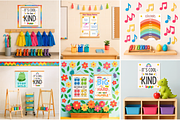 25 Classroom Poster Canva Mockups, an Advertising Mockup by Matisse Studio (Thumbnail 2 of 7)