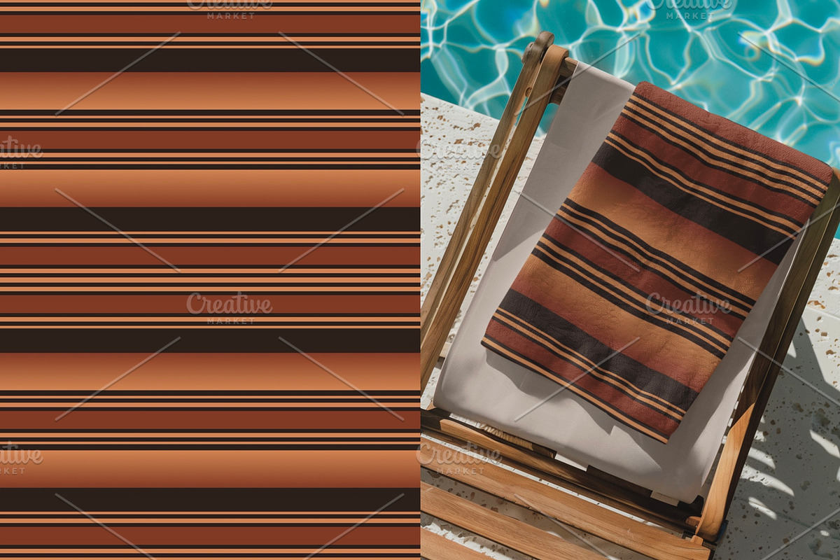 Desert Western Serape Pattern, a Pattern Graphic by PPEthnicDecorPattern (Photo 7 of 7)