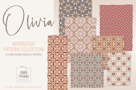 Olivia Moroccan Pattern Collection