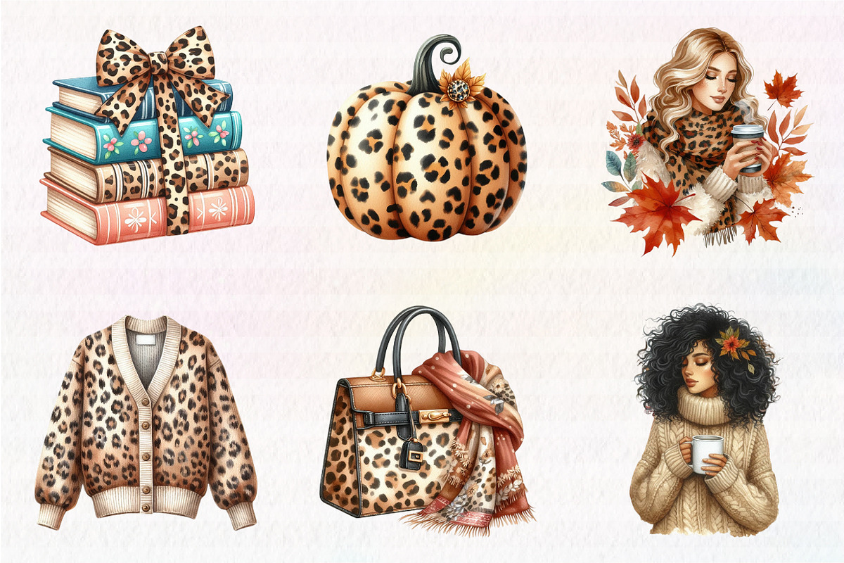 Autumn Clipart Collection, an Illustration by CreationArt (Photo 4 of 5)