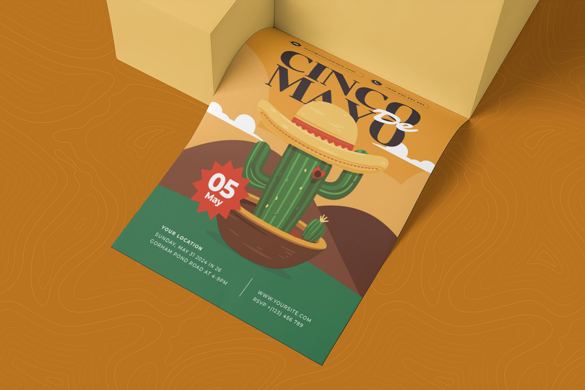Cinco De Mayo Flyer, a Flyer Template by Esensifiksi.studio (Photo 2 of 2)