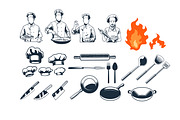 Cooking and Chef BUNDLE, a Food Illustration by grindstudio (Thumbnail 4 of 5)