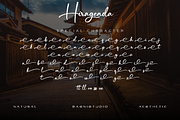 Hiragenda – Signature font, a Script Font by Basnistudio (Thumbnail 14 of 15)