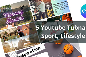 YouTube Thumbnail Template