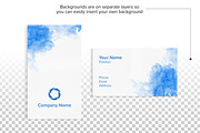 Business Card Mockup Set - PSD, an Advertising Mockup by MelissaBMockups (Thumbnail 7 of 10)