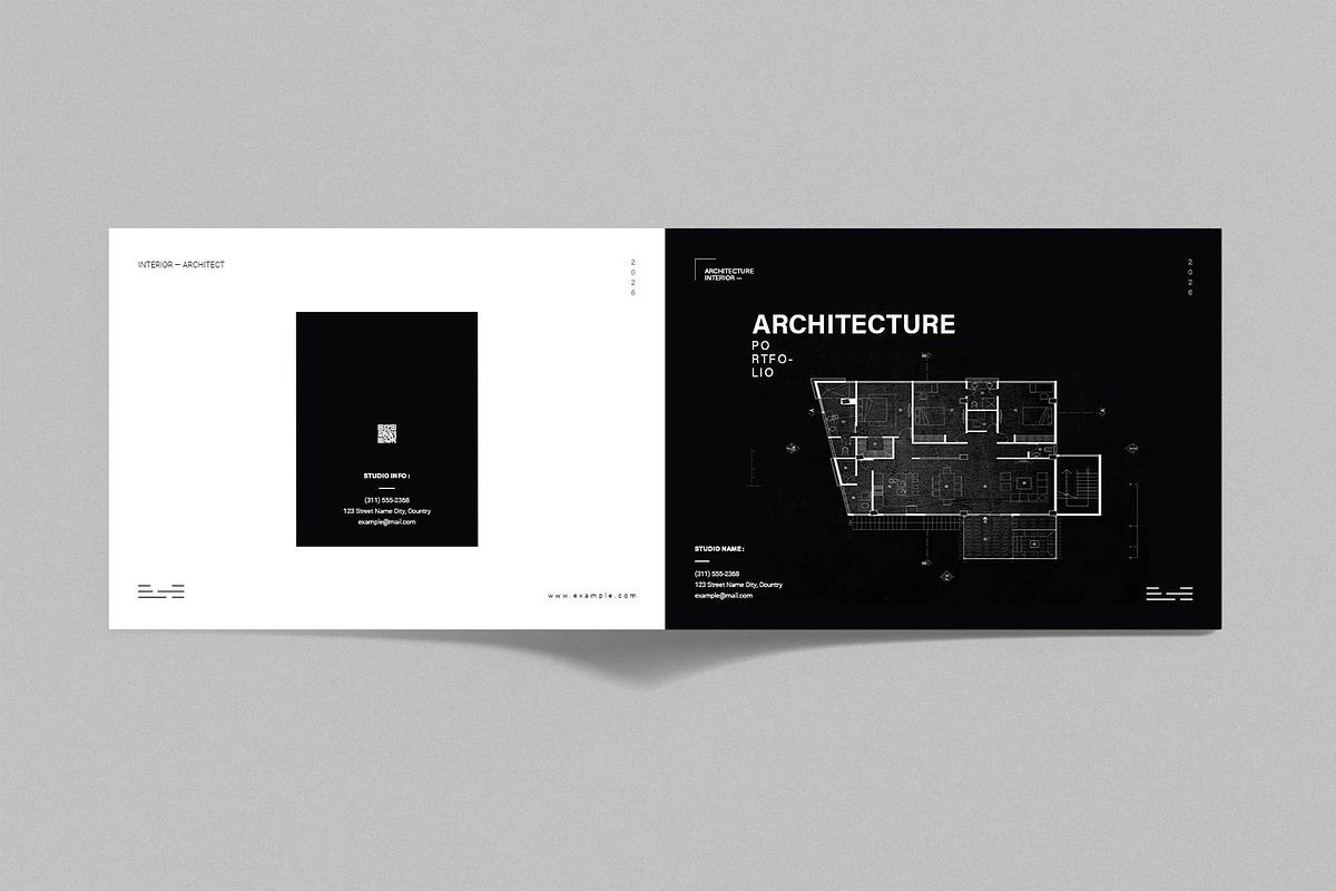 Architecture Portfolio Template, a Brochure Template by ElvinPrint (Photo 7 of 7)