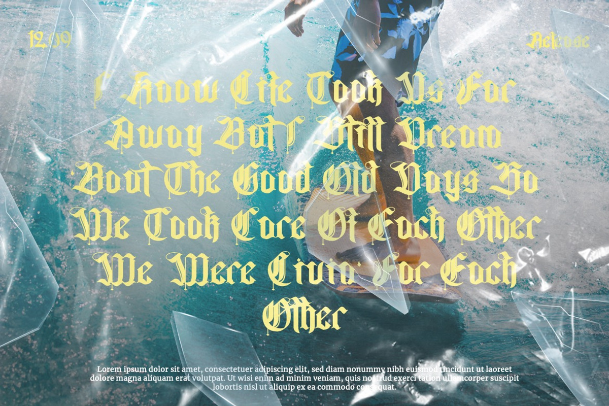 Despacio – Medieval Blackletter Font, a Blackletter Font by Dhabee (Photo 7 of 16)
