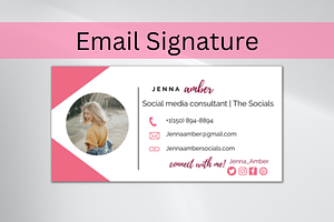 Email Signature Canva