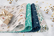 Christmas flowers and patterns, a Pattern Graphic by harmonia_green_art (Thumbnail 3 of 10)