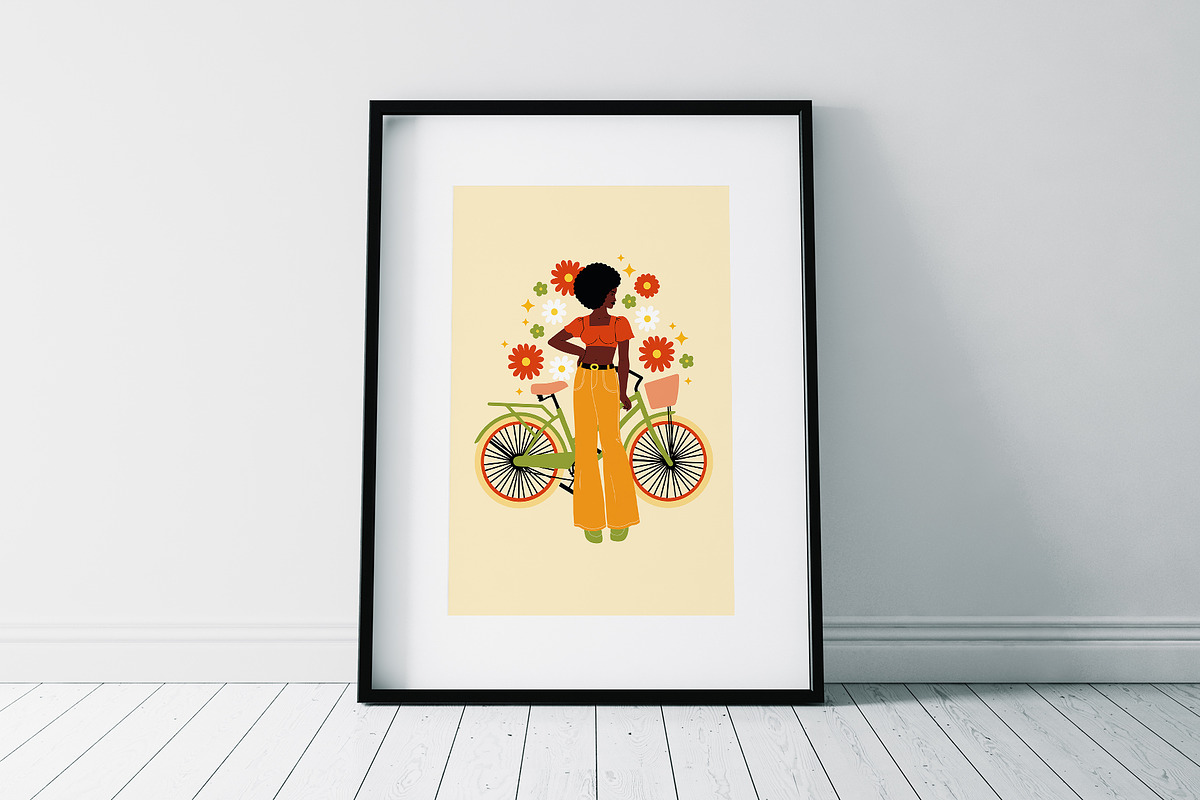 RETRO VIBES Graphics Bundle, a Person Illustration by Katerina Osa (Photo 13 of 23)