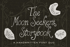 Handwritten Halloween Font Duo, a Handwritten Font by Laras Wonderland