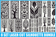 Leaf and Tree Vector Bundle, an Illustration by Creativeshirt (Thumbnail 1 of 9)