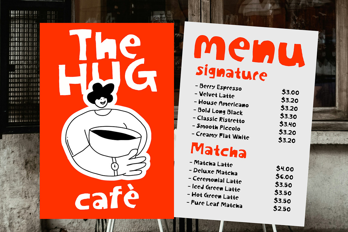More Keyra - Handmade Display Font, a Handwritten Font by Ideal Eksis (Photo 3 of 9)