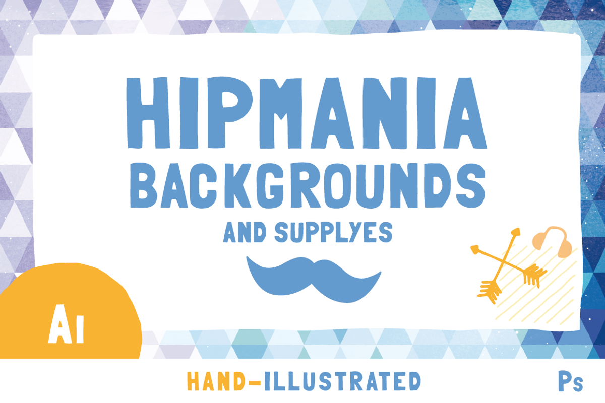 Hipster graphic stuff (Ai, Ps)