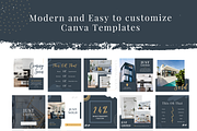 50 Canva Instagram Realtor Templates, a Social Media Template by Estatik Designs (Thumbnail 7 of 11)