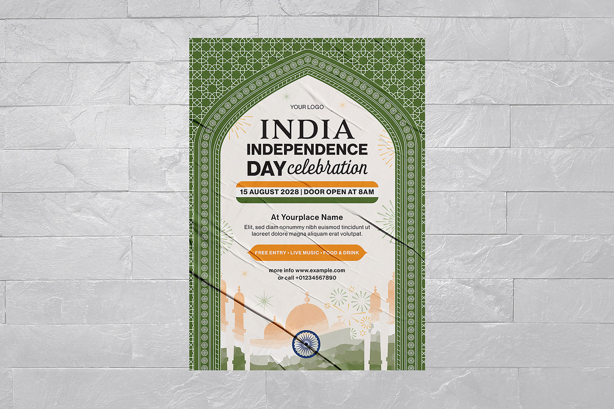 India Flyer Template, a Flyer Template by BrandPacks (Photo 3 of 5)