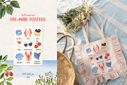 Whimsical Summer collection, a Seasonal Illustration by Polli Deeva (Thumbnail 4 of 13)